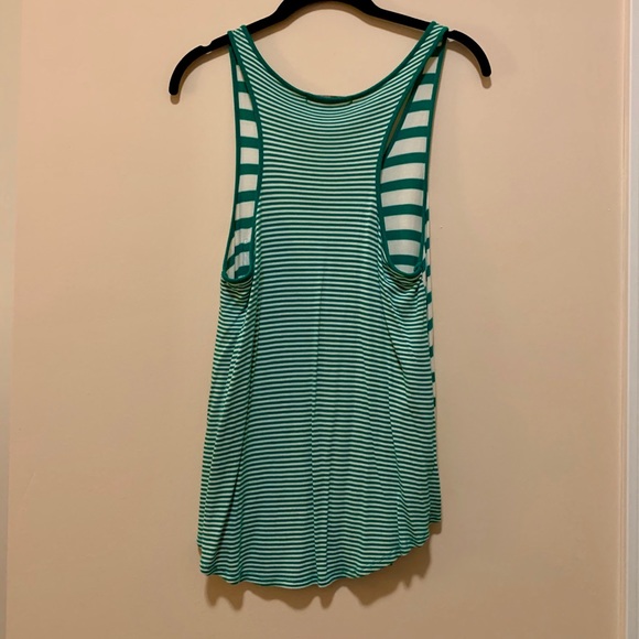 GAP striped racerback tank top - Picture 2 of 2